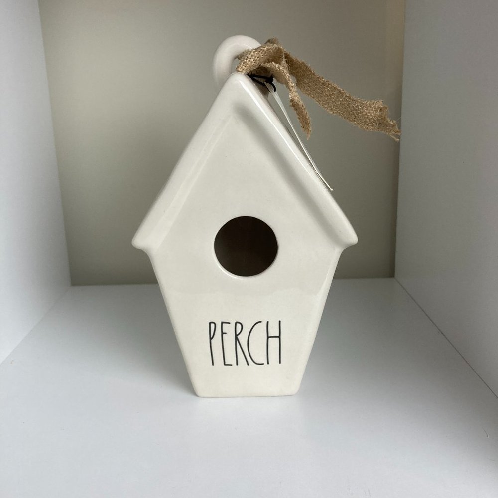RAE DUNN - Tapered Perch Birdhouse - BRAND NEW